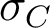  \sigma_C 