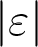|\varepsilon|
