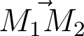 \vec{M_1M_2}