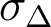  \sigma_{\Delta} 