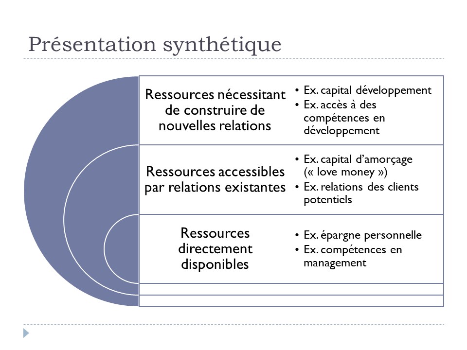 Présentation synthétique