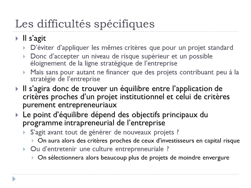 Les difficultés spécifiques