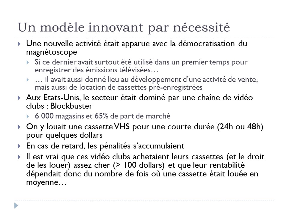 Un modèle innovant par nécessité