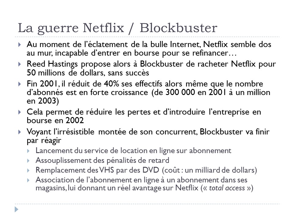 La guerre Netflix / Blockbuster