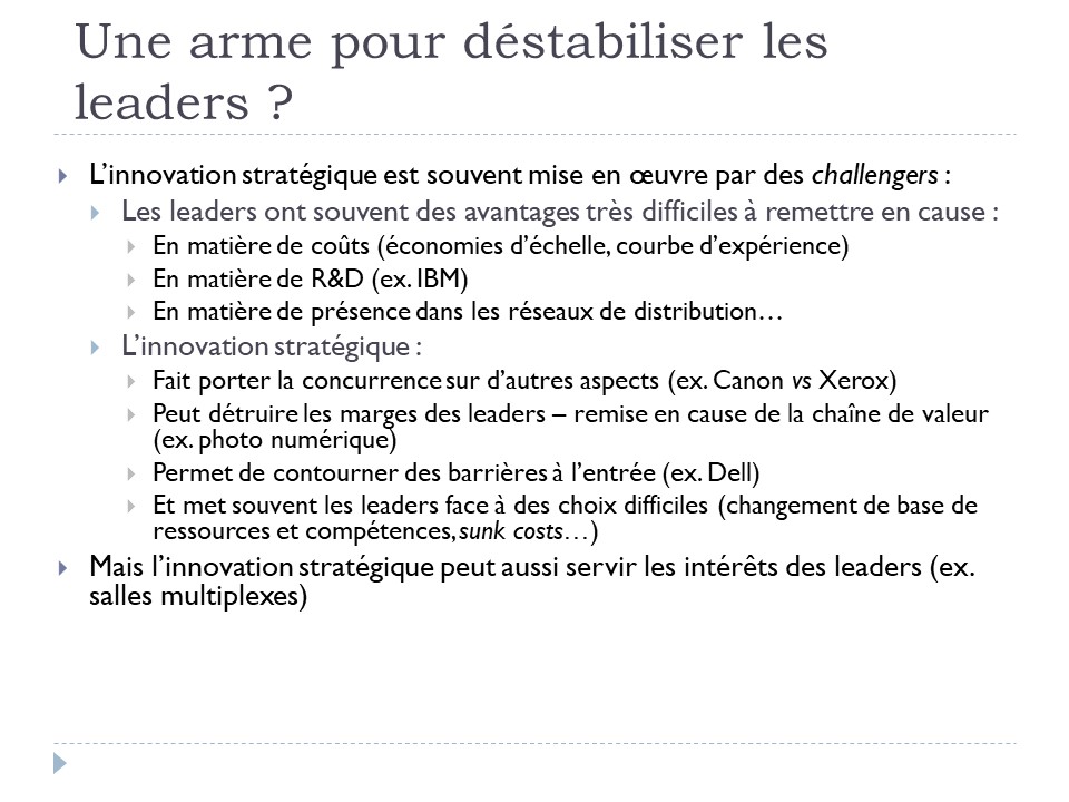 Une arme pour déstabiliser les leaders ?