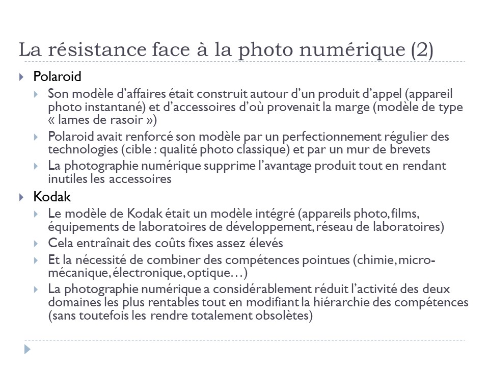 La résistance face à la photo numérique (2)